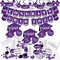 Big Dot of Happiness 2026 Purple Graduation Party Supplies - 387 Piece Decoration Kit - Fundle Bundle